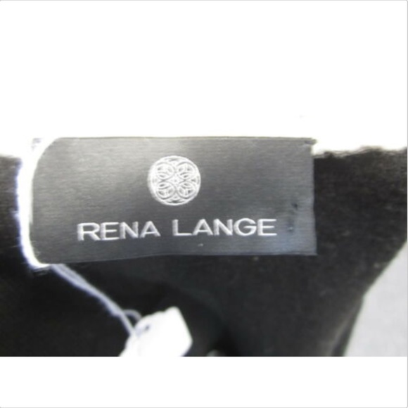 RENA LANGE Black Open Front Cardigan sz S - Picture 6 of 6